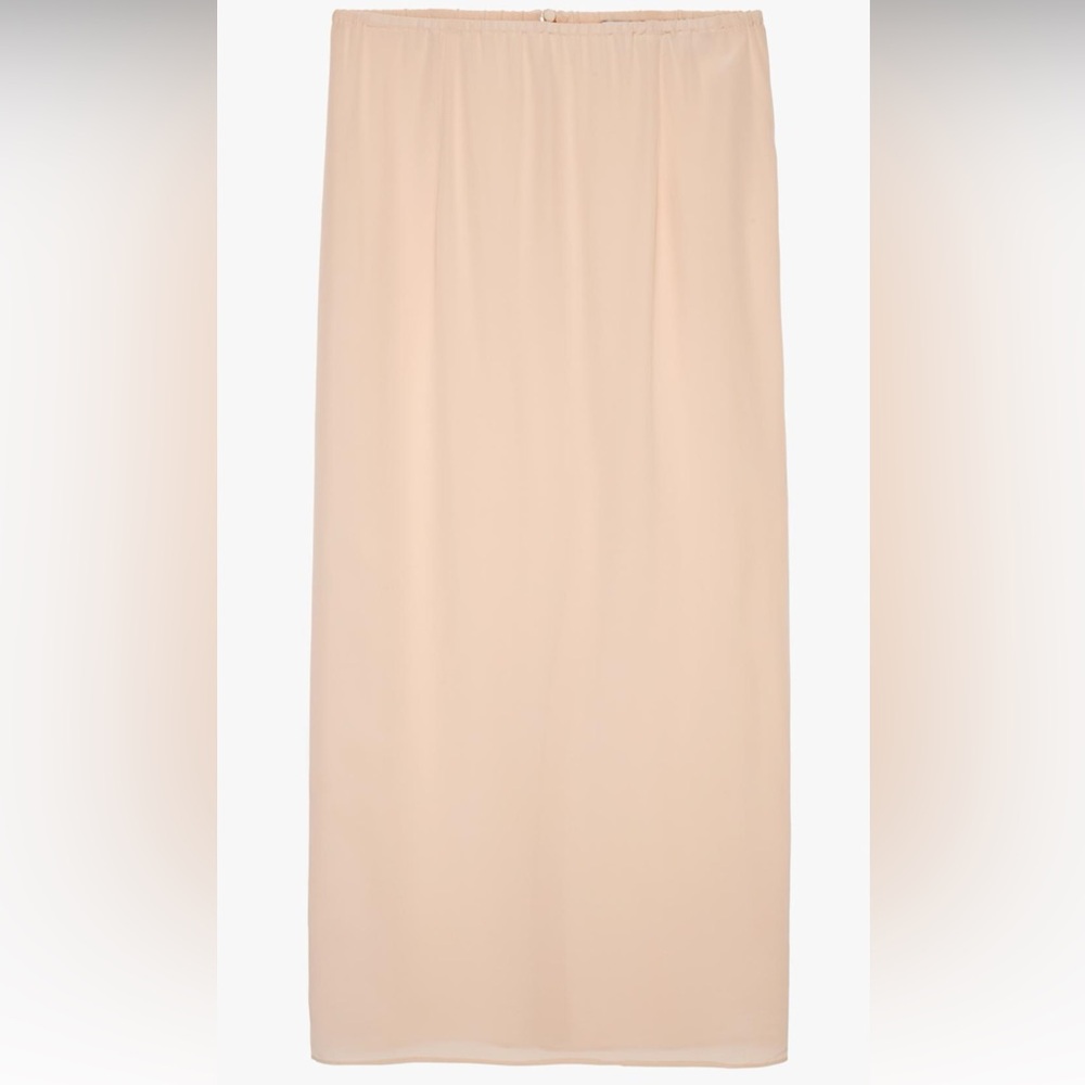 Zara limited edition midi slip skirt size small